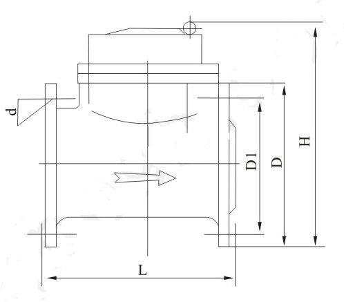 大口径新利平台赚钱外观尺寸图